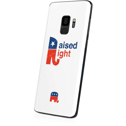 Raised Right Galaxy S9 Skin